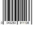 Barcode Image for UPC code 0043253911136