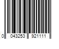 Barcode Image for UPC code 0043253921111