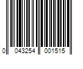 Barcode Image for UPC code 0043254001515