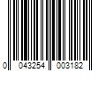 Barcode Image for UPC code 0043254003182