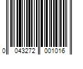 Barcode Image for UPC code 0043272001016