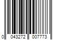 Barcode Image for UPC code 0043272007773