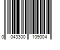 Barcode Image for UPC code 0043300109004