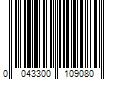 Barcode Image for UPC code 0043300109080