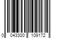 Barcode Image for UPC code 0043300109172