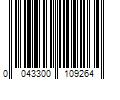 Barcode Image for UPC code 0043300109264