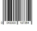 Barcode Image for UPC code 0043300187354