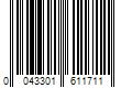 Barcode Image for UPC code 0043301611711