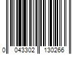 Barcode Image for UPC code 0043302130266