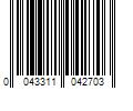 Barcode Image for UPC code 0043311042703