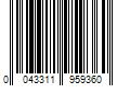 Barcode Image for UPC code 0043311959360