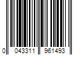 Barcode Image for UPC code 0043311961493