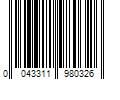 Barcode Image for UPC code 0043311980326