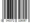 Barcode Image for UPC code 0043372326057