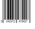 Barcode Image for UPC code 0043372475427