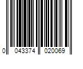 Barcode Image for UPC code 0043374020069