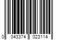 Barcode Image for UPC code 0043374023114