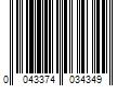 Barcode Image for UPC code 0043374034349