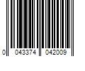 Barcode Image for UPC code 0043374042009