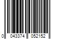 Barcode Image for UPC code 0043374052152