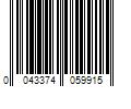 Barcode Image for UPC code 0043374059915