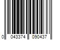 Barcode Image for UPC code 0043374090437