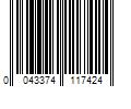 Barcode Image for UPC code 0043374117424