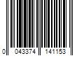 Barcode Image for UPC code 0043374141153