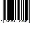 Barcode Image for UPC code 0043374433647