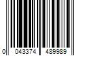 Barcode Image for UPC code 0043374489989