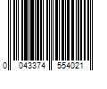 Barcode Image for UPC code 0043374554021