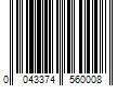 Barcode Image for UPC code 0043374560008