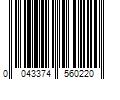 Barcode Image for UPC code 0043374560220