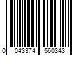 Barcode Image for UPC code 0043374560343. Product Name: M-D Building Products 12 in. x 12 in. 22-Gauge Weldable Sheet