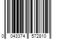 Barcode Image for UPC code 0043374572810