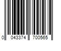 Barcode Image for UPC code 0043374700565