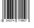 Barcode Image for UPC code 0043374715507