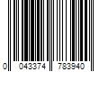 Barcode Image for UPC code 0043374783940