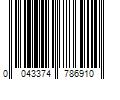 Barcode Image for UPC code 0043374786910