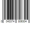 Barcode Image for UPC code 0043374806304