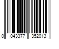 Barcode Image for UPC code 0043377352013