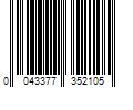 Barcode Image for UPC code 0043377352105