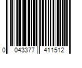 Barcode Image for UPC code 0043377411512