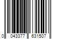 Barcode Image for UPC code 0043377631507. Product Name: Playmates Toys Star Trek 5  Khan Noonien Singh (Wrath of Khan) Action Figure