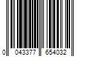 Barcode Image for UPC code 0043377654032