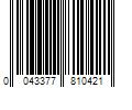 Barcode Image for UPC code 0043377810421