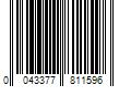 Barcode Image for UPC code 0043377811596