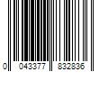 Barcode Image for UPC code 0043377832836