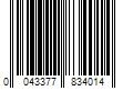 Barcode Image for UPC code 0043377834014