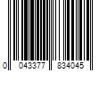 Barcode Image for UPC code 0043377834045